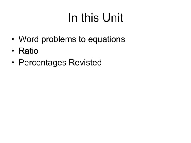 Maths In The Real World | PPT