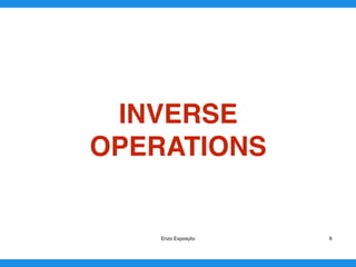 INVERSE
OPERATIONS
 
Enzo Exposyto 6
 