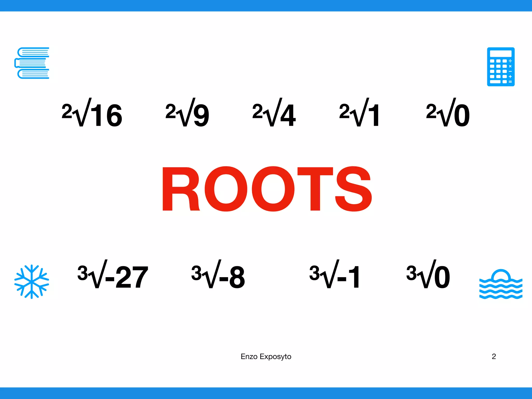 Roots Copy Math MATHS SYMBOLS - ROOTS and THEIR PROPERTIES | PDF