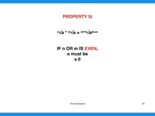 Property Symbol Math MATHS SYMBOLS - ROOTS and THEIR PROPERTIES | PDF