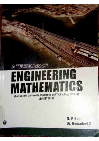 Engineering mathematics II ,mg university S3 b.tech textbook pdf