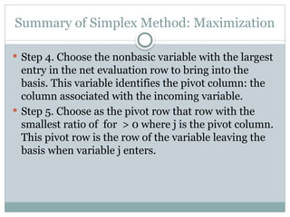 MATHS302 SIMPLEX METHOD.pptx and operation research 2 | PPTX