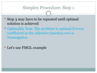 MATHS302 SIMPLEX METHOD.pptx and operation research 2 | PPTX