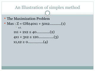 MATHS302 SIMPLEX METHOD.pptx and operation research 2 | PPTX