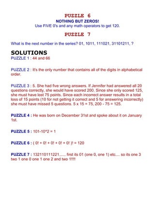 Maths Amazing Problems Maths amazing facts | DOCX