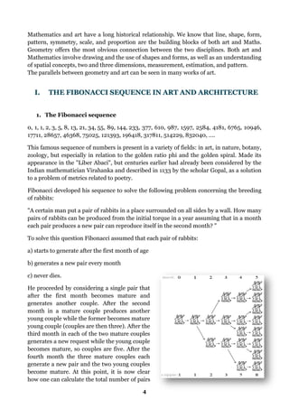 Maths in Art and Architecture Why Maths? Comenius project | PDF