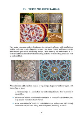 Maths in Art and Architecture Why Maths? Comenius project