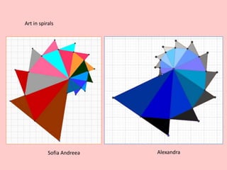 AlexandraSofia Andreea
Art in spirals
 