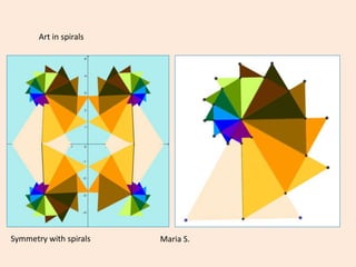 Maria S.Symmetry with spirals
Art in spirals
 