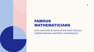 Maths and Mathematicians PROJECT PPT.pptx