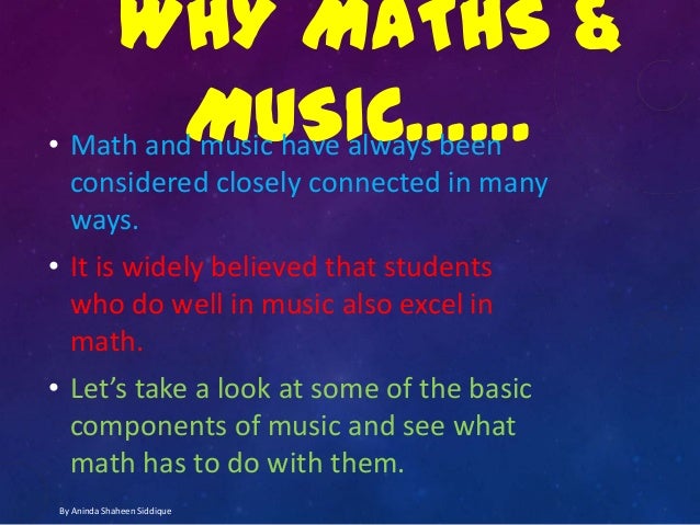 Music And Math Connection: How Music Can Help With You Be Better At ...