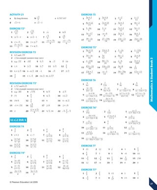 Maths book2 Text book answer | PDF