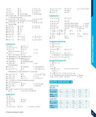 Maths book2 Text book answer | PDF