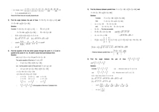 Maths chapter wise Important questions | PDF
