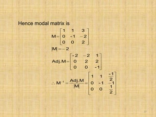 Maths-->>Eigenvalues and eigenvectors | PPTX