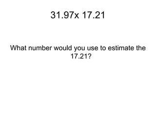 97x Number Maths estimating | PPT
