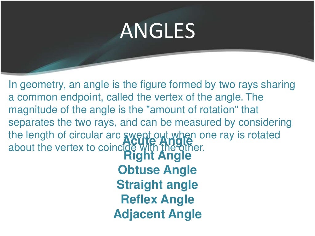 LINES AND ANGLE PPT