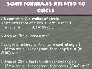 5CHORDA chord is any line segment whose endpoints are at any two points on the circle and it doesn’t pass through the centre.