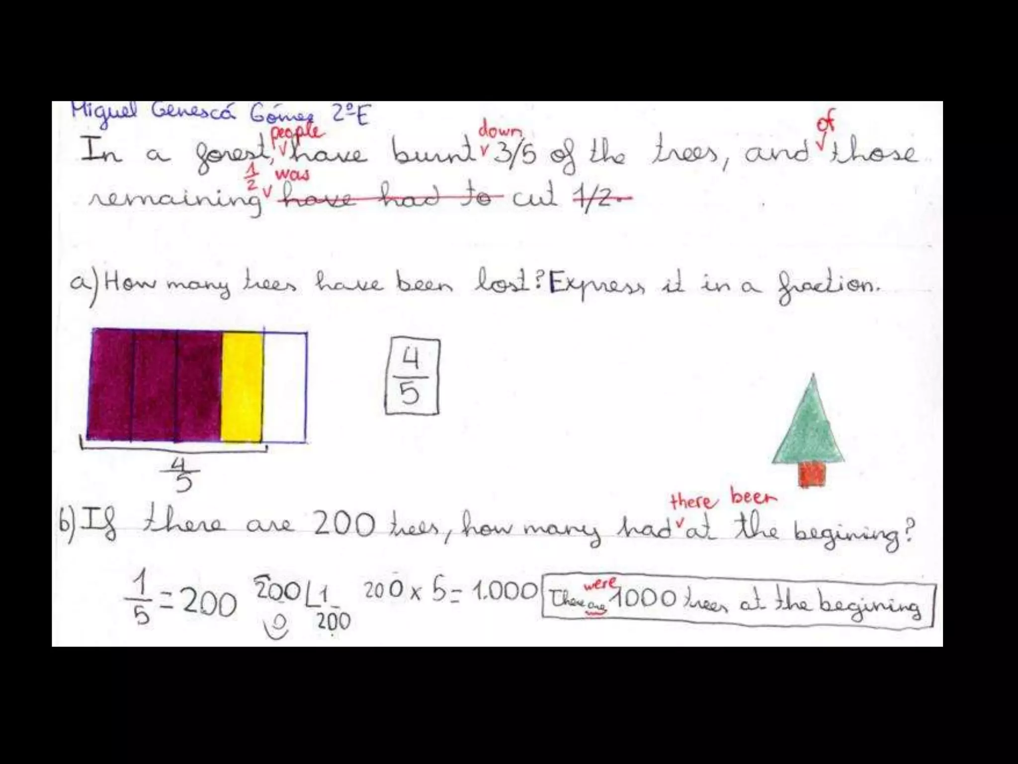 MATHS PROBLEMS IN THE FOREST