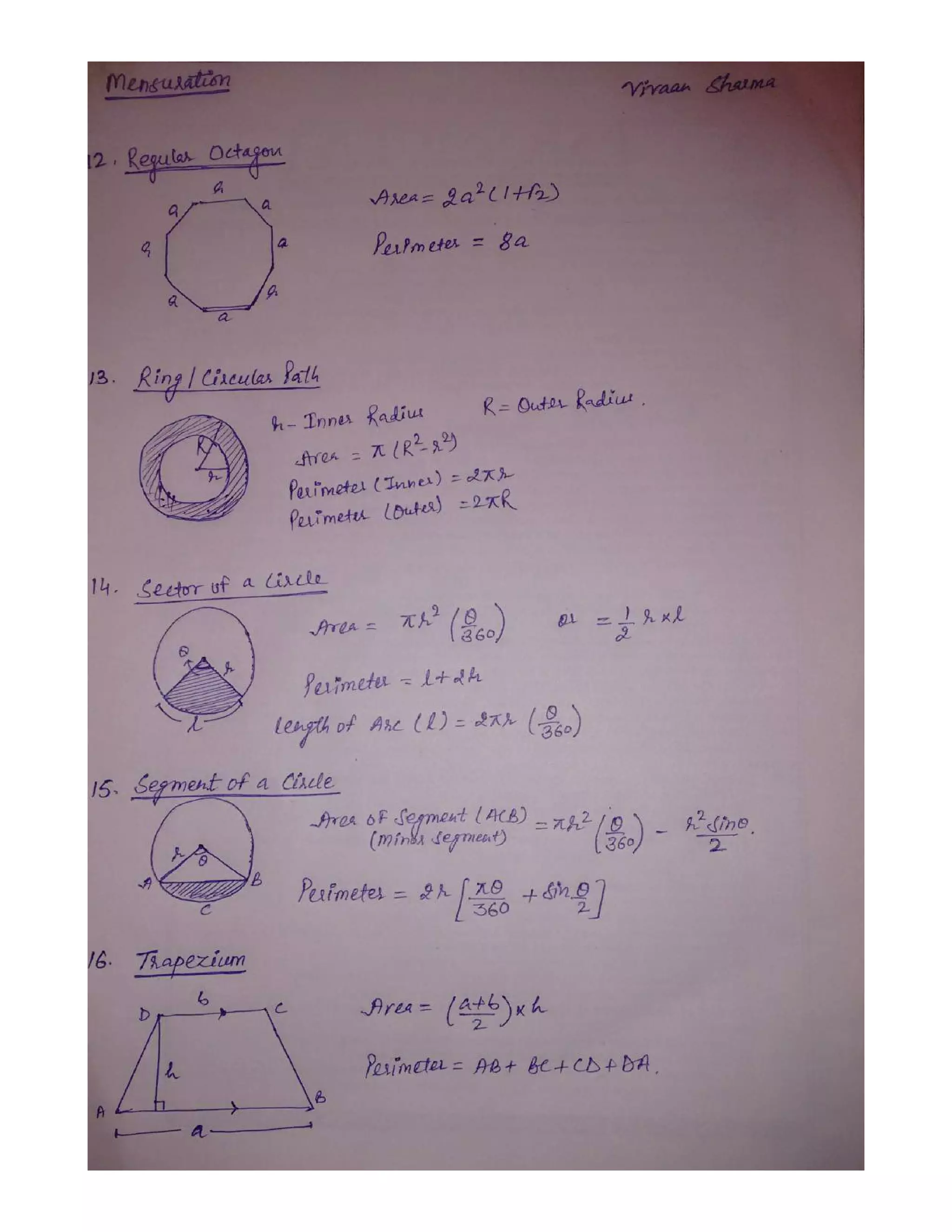 Math Notes For SSC CGS Coaching