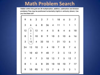 Math Problem Search
 