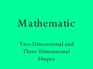 Math/Shapes | PPT