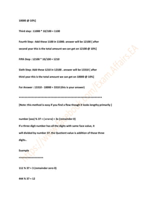 Math Short Tricks English Pdf