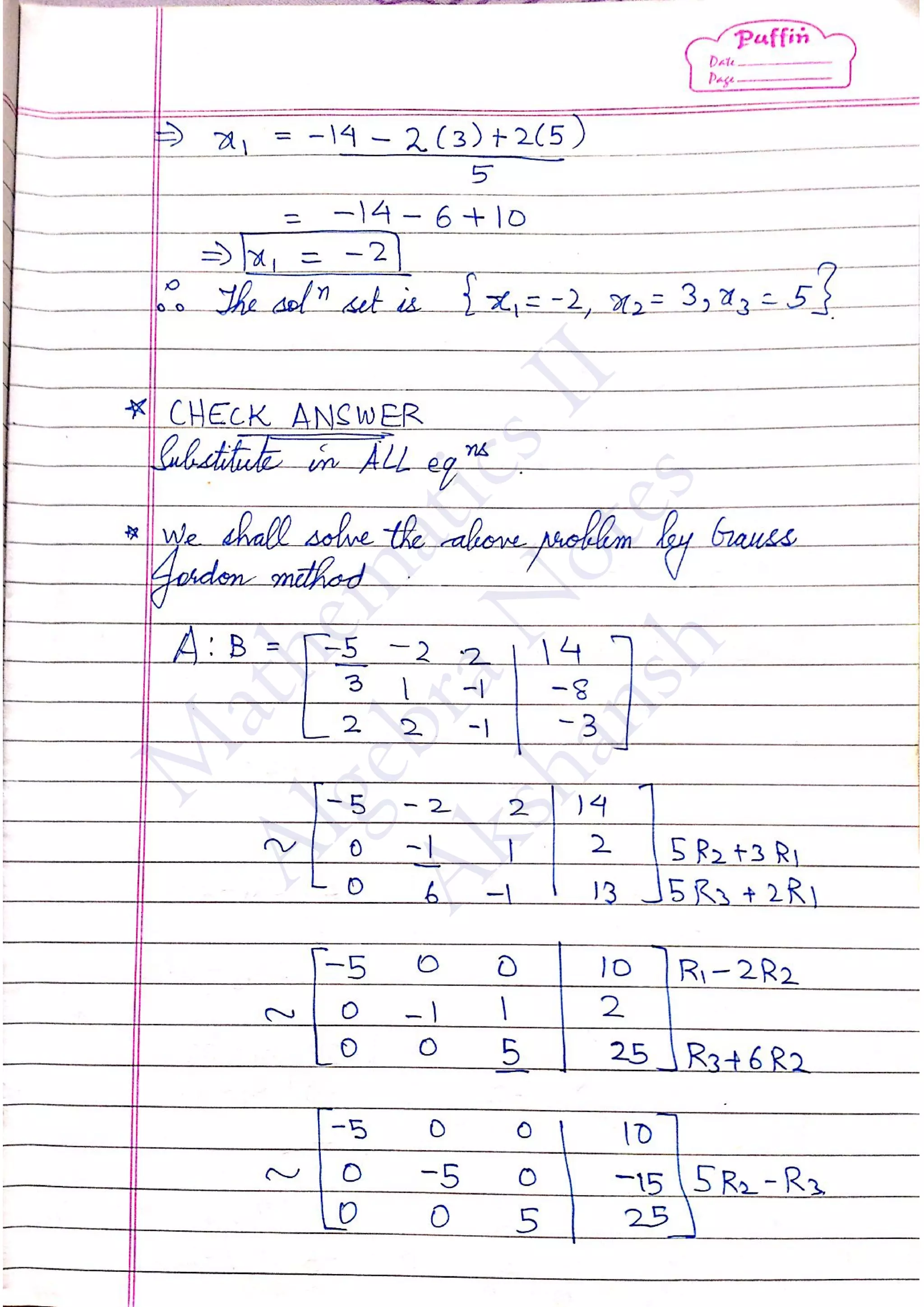 M
athem
aticsII
AlgebraN
otes
Akshansh
 