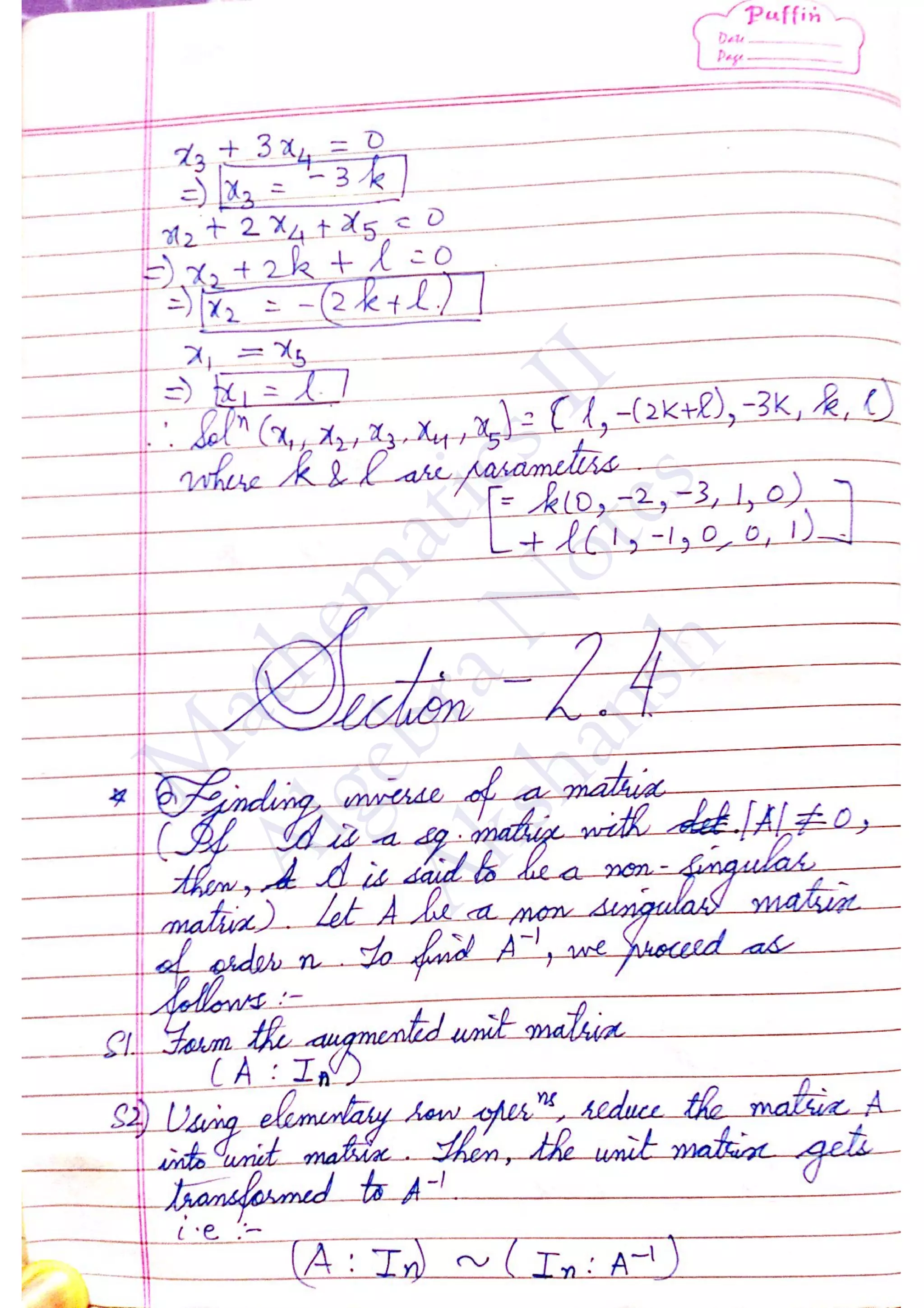 M
athem
aticsII
AlgebraN
otes
Akshansh
 