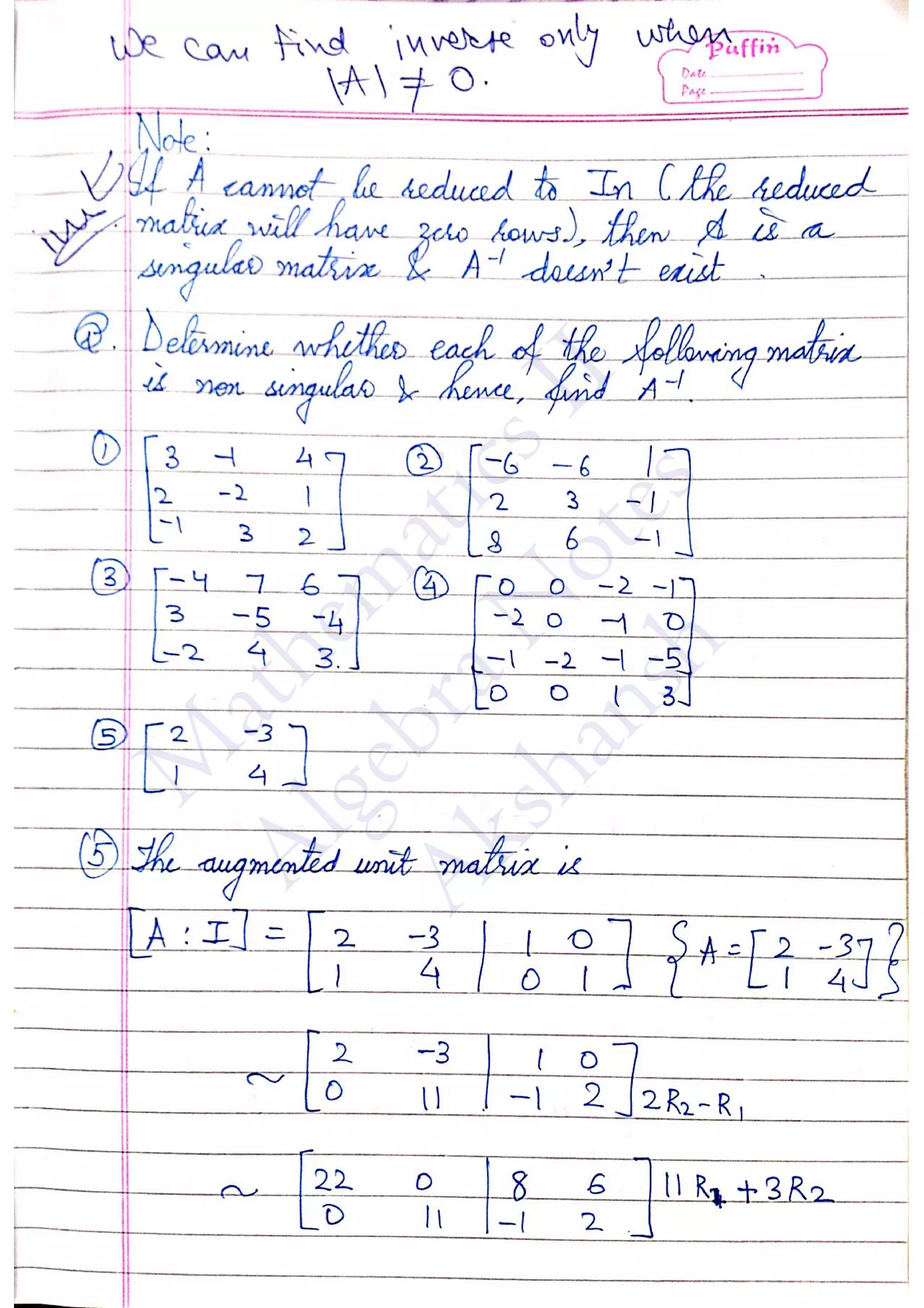 M
athem
aticsII
AlgebraN
otes
Akshansh
 