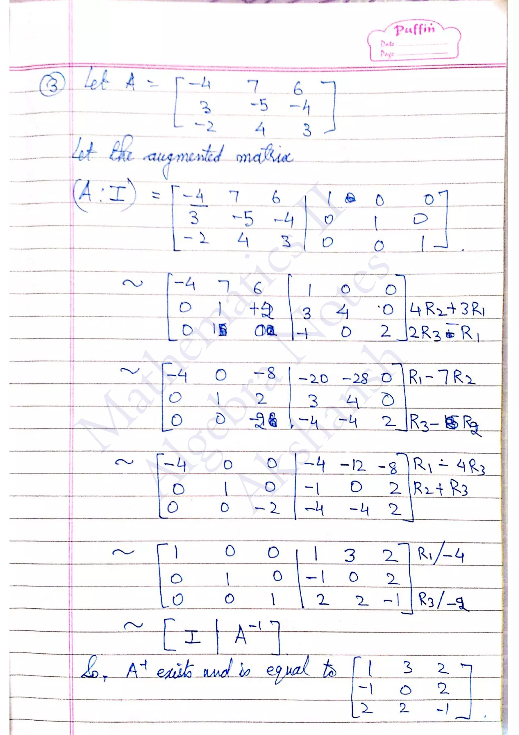 M
athem
aticsII
AlgebraN
otes
Akshansh
 