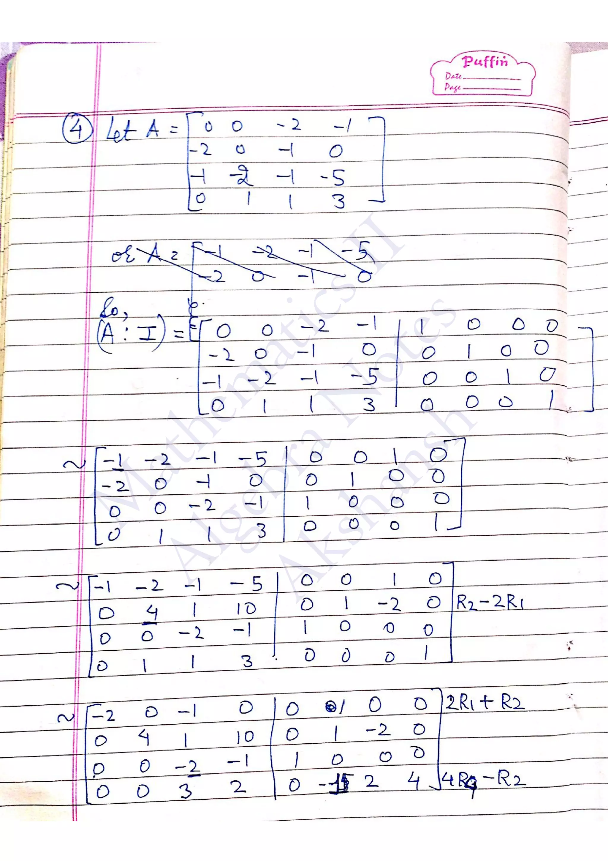 M
athem
aticsII
AlgebraN
otes
Akshansh
 