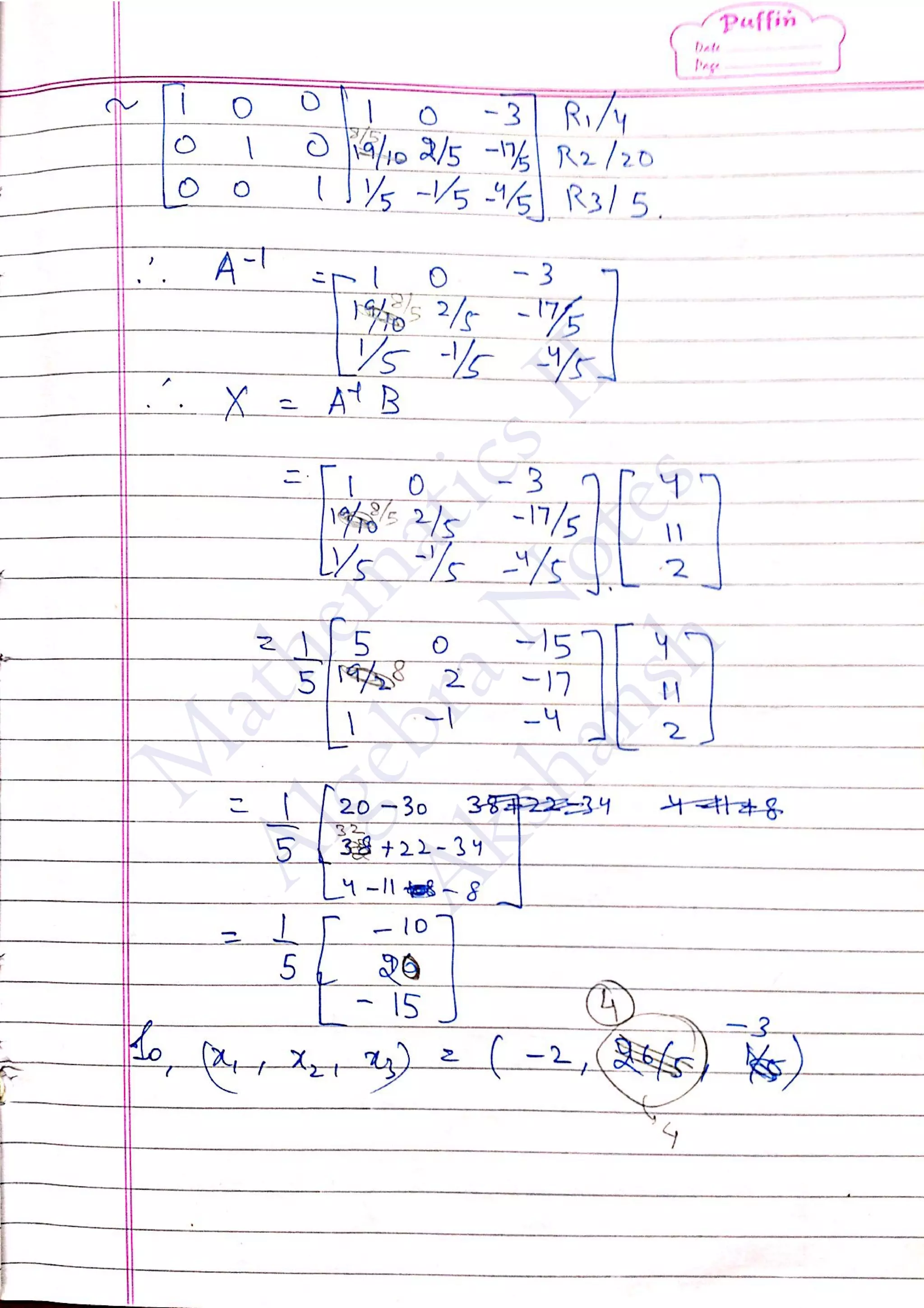 M
athem
aticsII
AlgebraN
otes
Akshansh
 