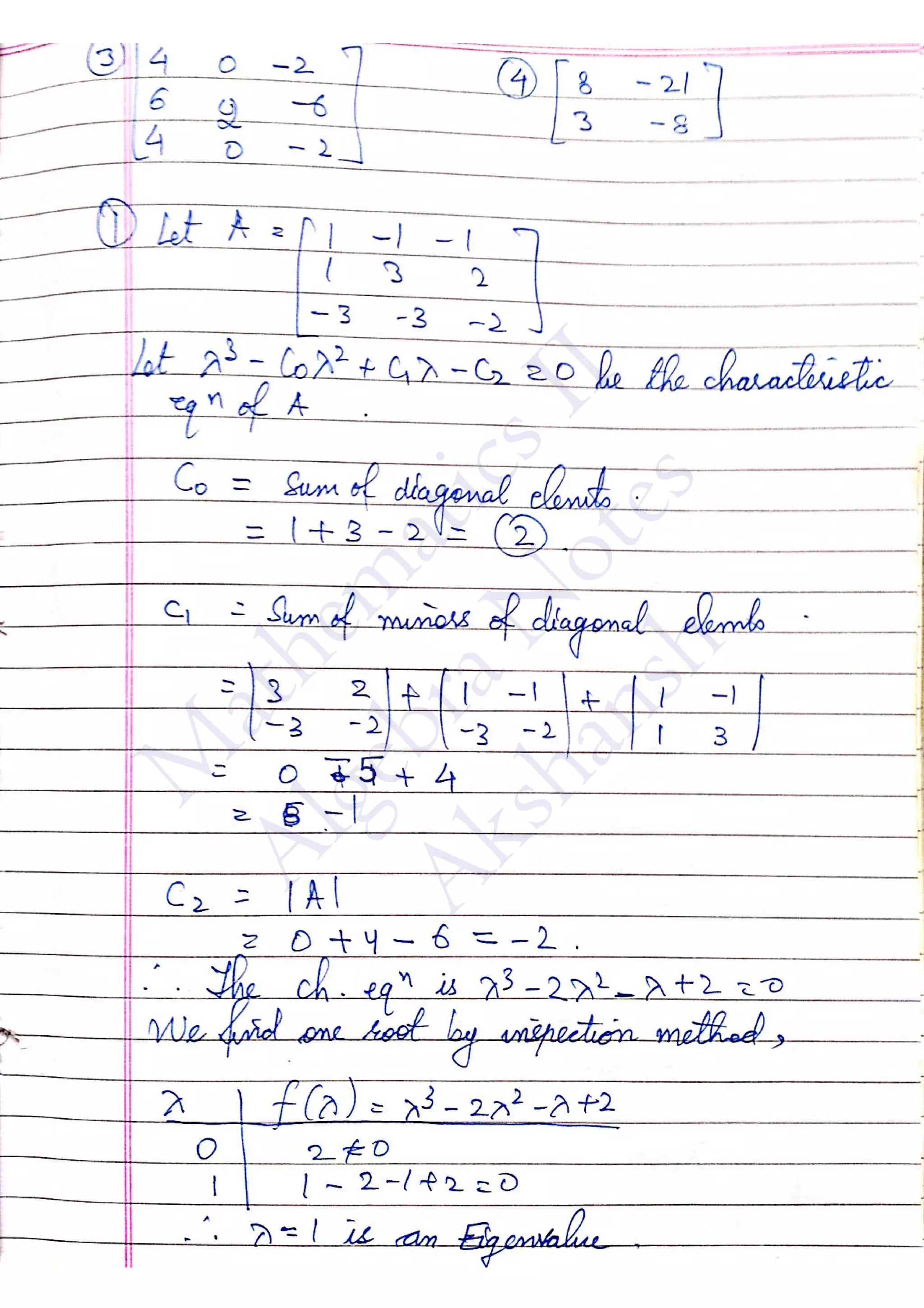 M
athem
aticsII
AlgebraN
otes
Akshansh
 