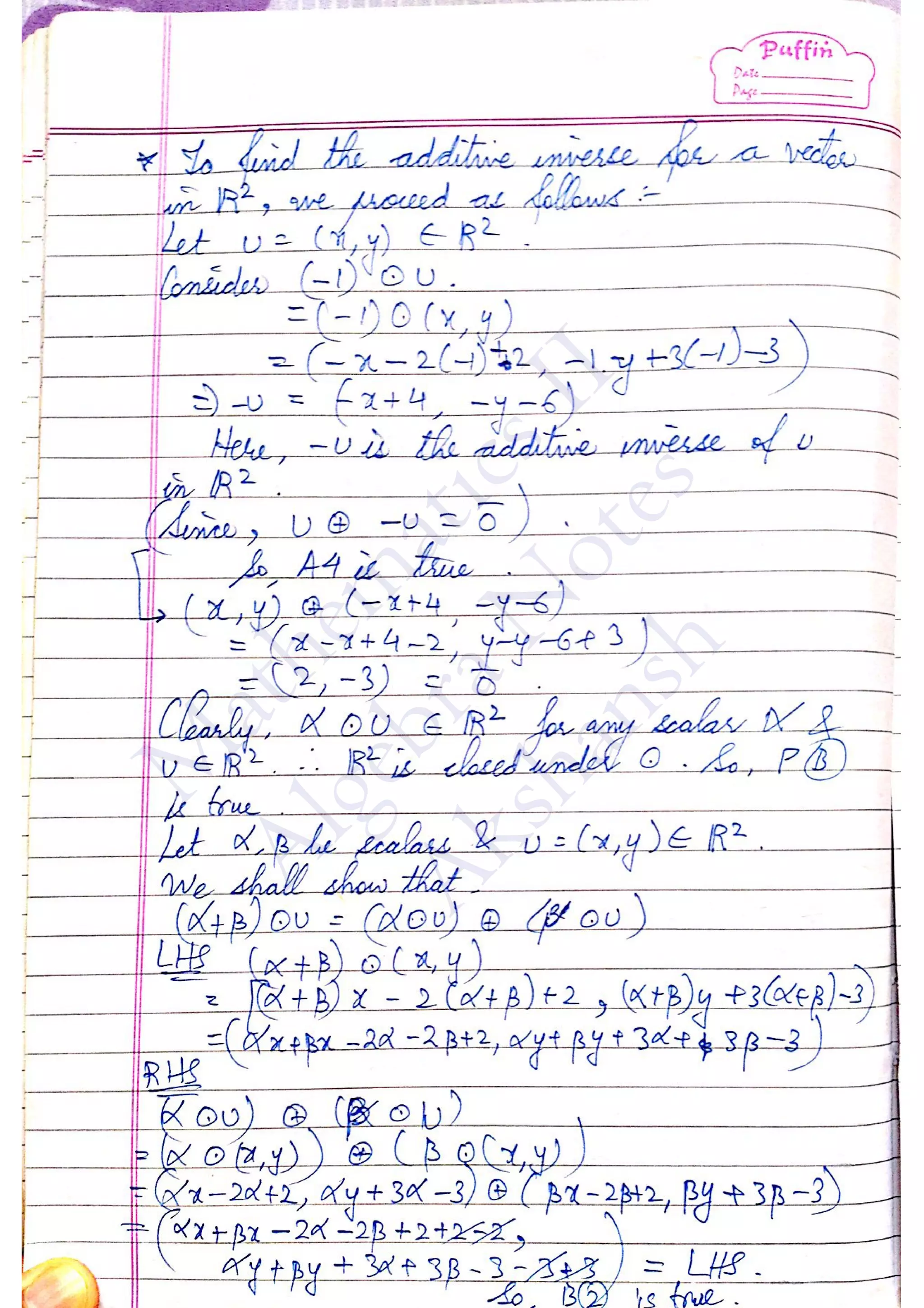 M
athem
aticsII
AlgebraN
otes
Akshansh
 