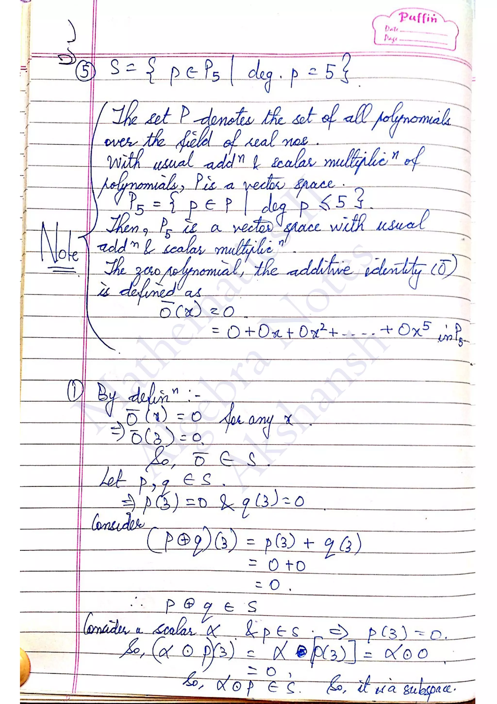 M
athem
aticsII
AlgebraN
otes
Akshansh
 