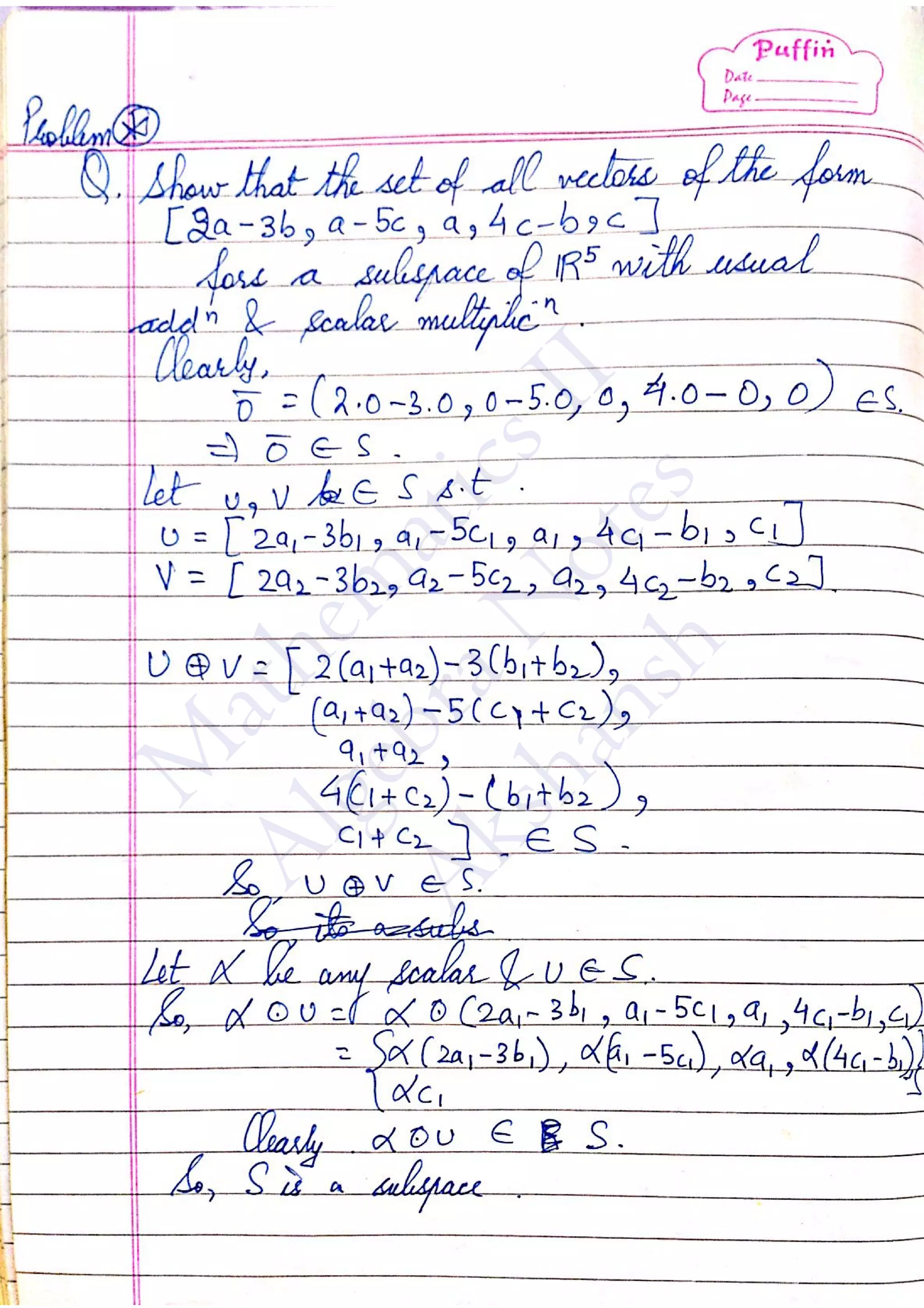 M
athem
aticsII
AlgebraN
otes
Akshansh
 