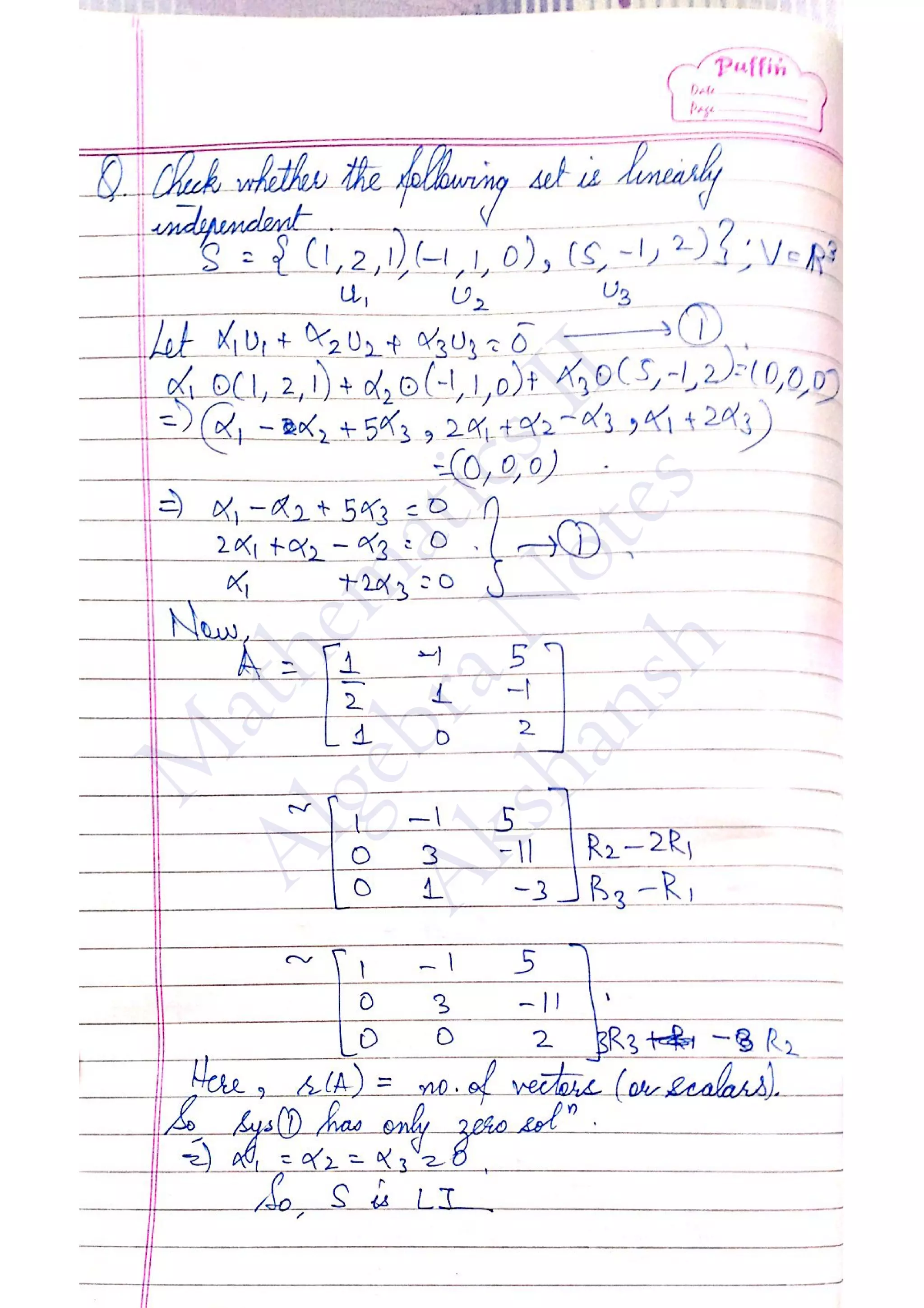 M
athem
aticsII
AlgebraN
otes
Akshansh
 