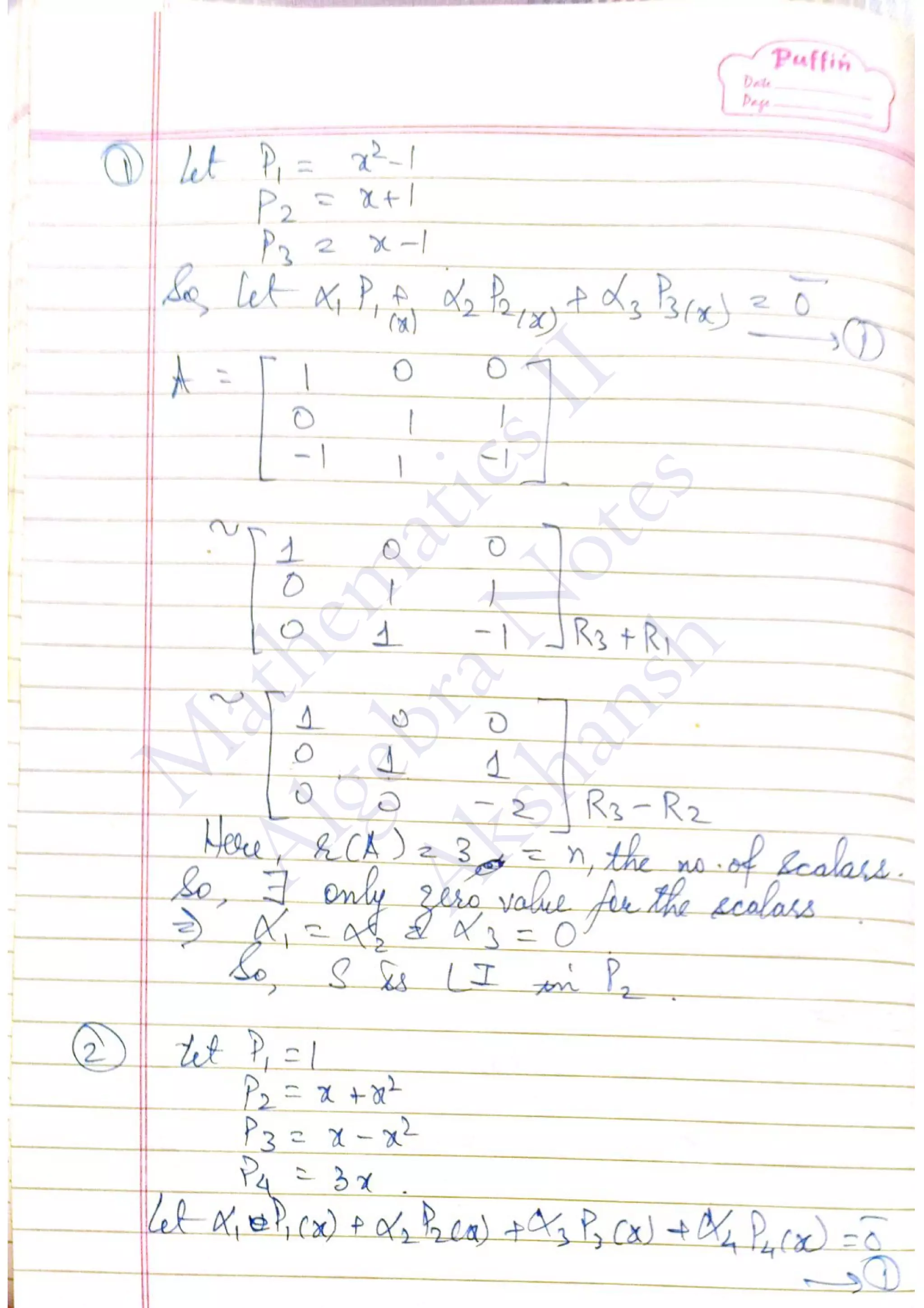 M
athem
aticsII
AlgebraN
otes
Akshansh
 