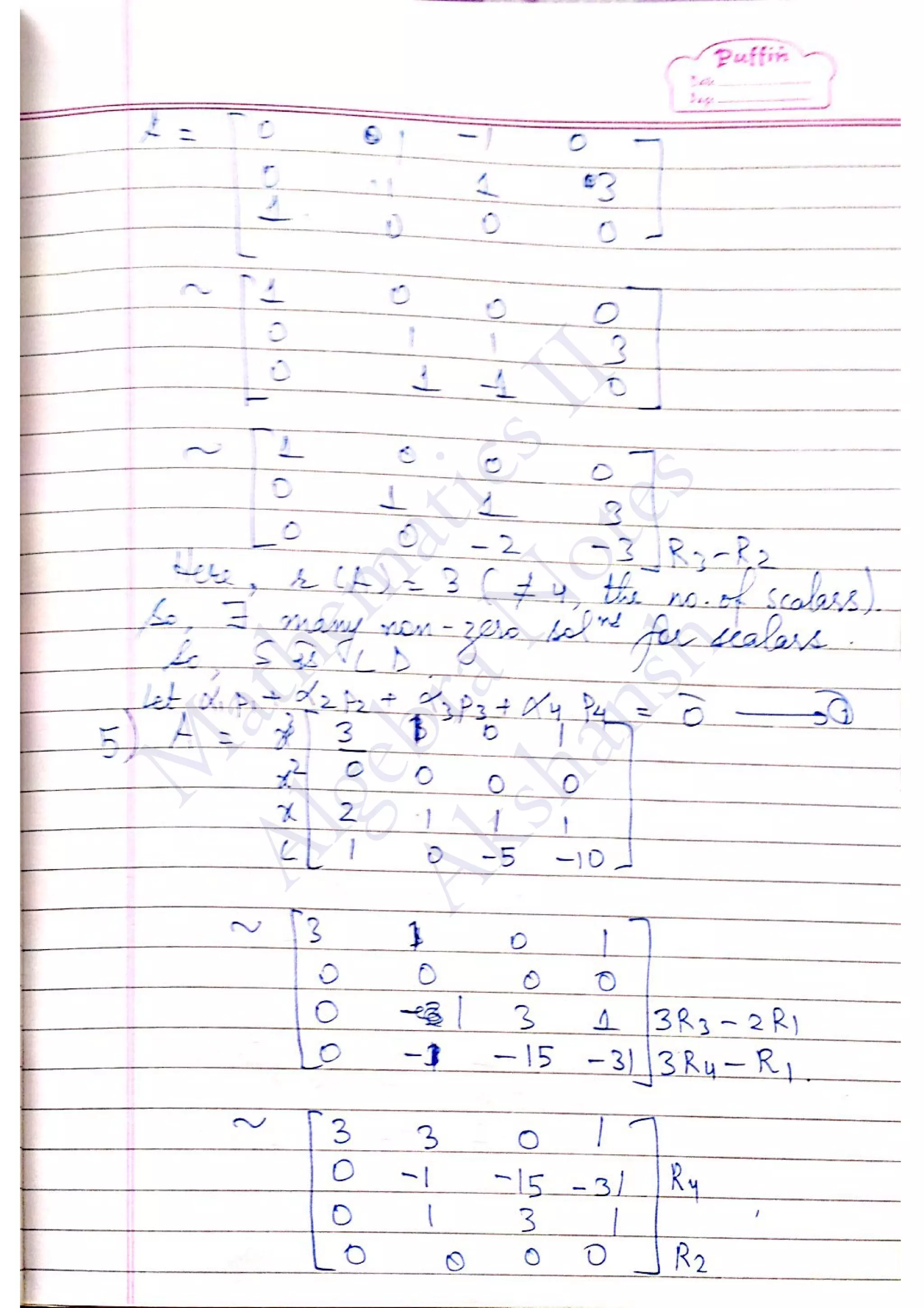 M
athem
aticsII
AlgebraN
otes
Akshansh
 