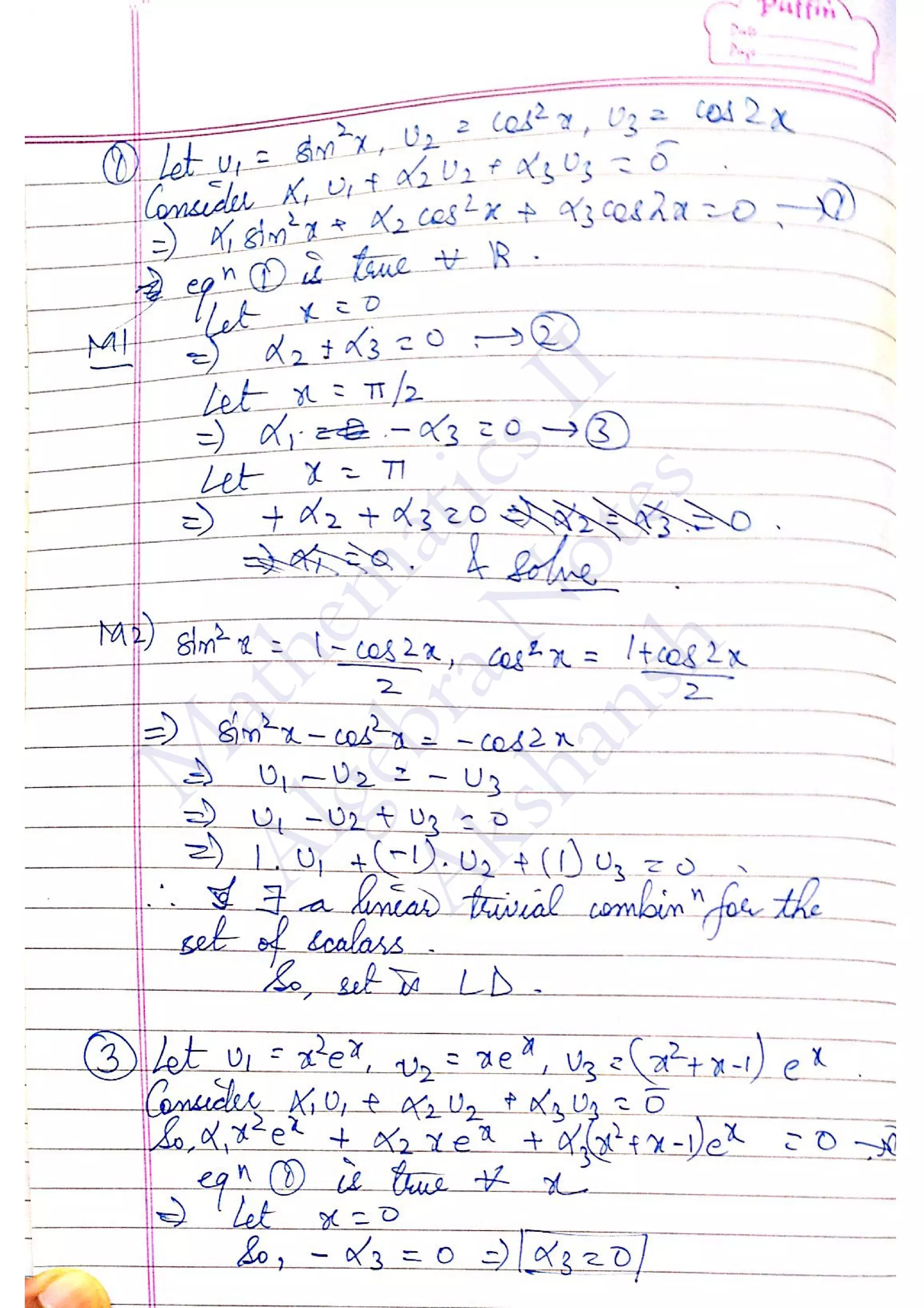 M
athem
aticsII
AlgebraN
otes
Akshansh
 