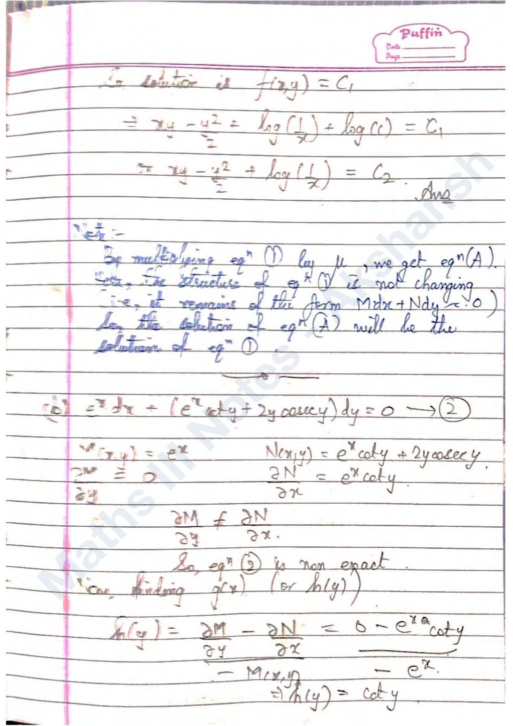 Advanced mathematics