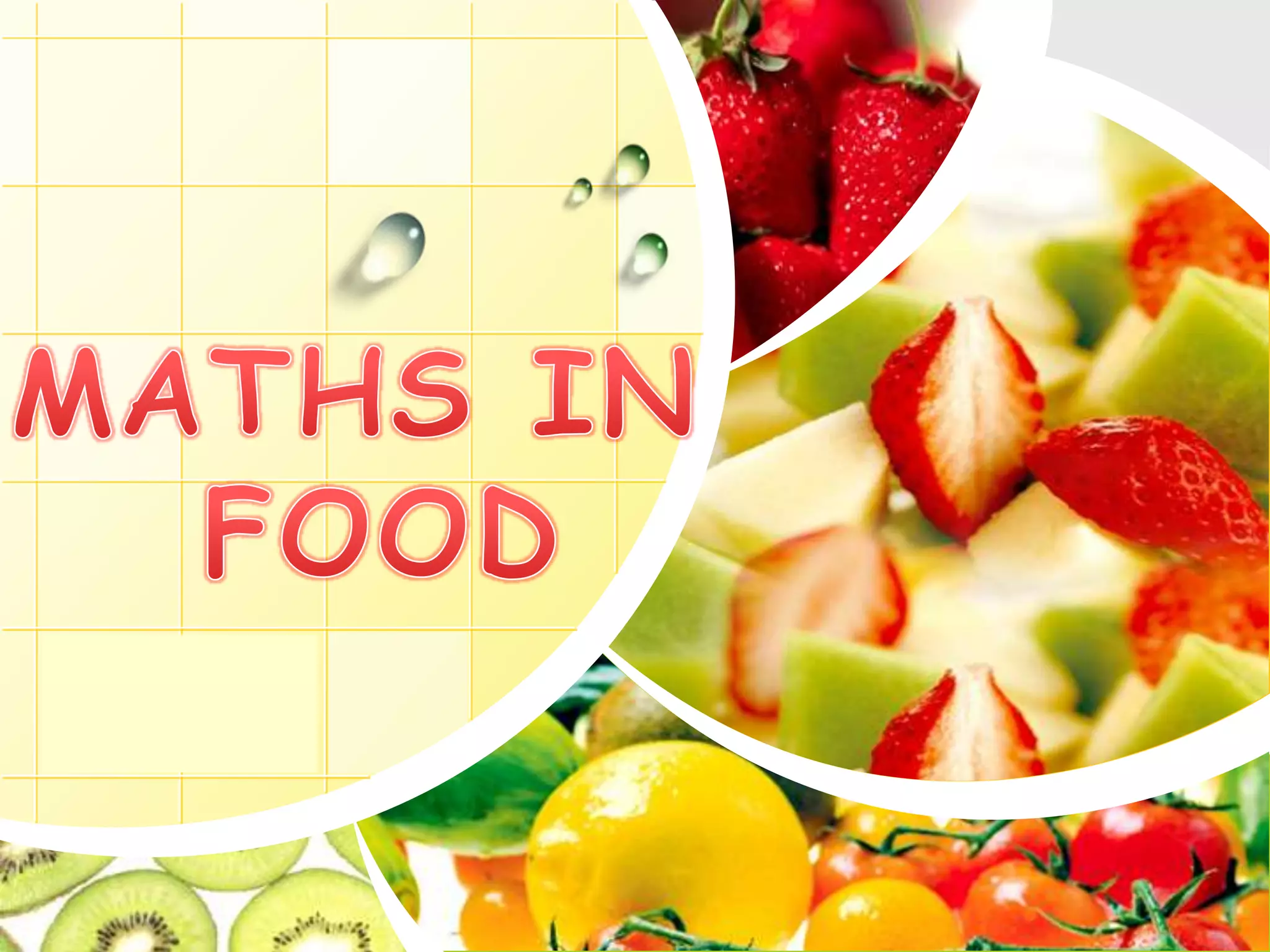 Maths in food | PPTX