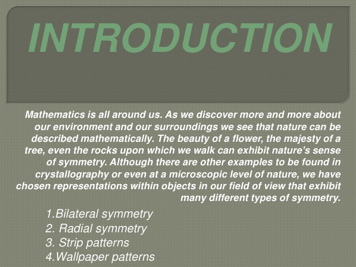 Maths in nature (complete)