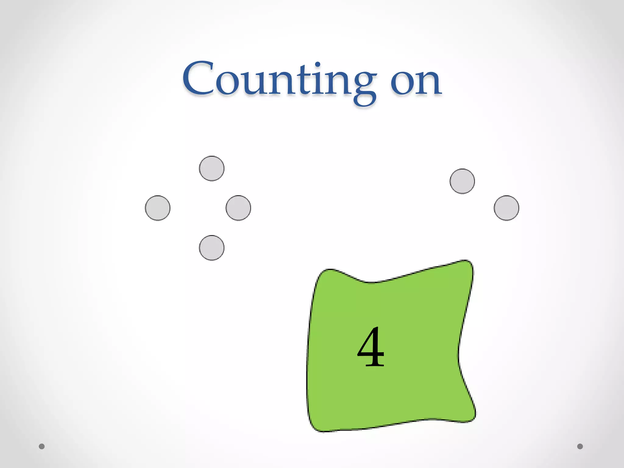 Counting on
4
 