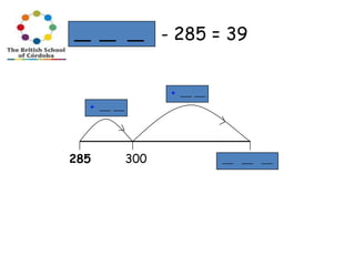 - 285 = 39
+

+

285

300

 