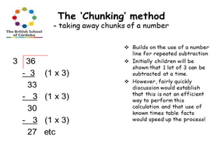 Maths in year 3,4 5 and 6