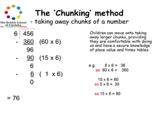 Maths in year 3,4 5 and 6