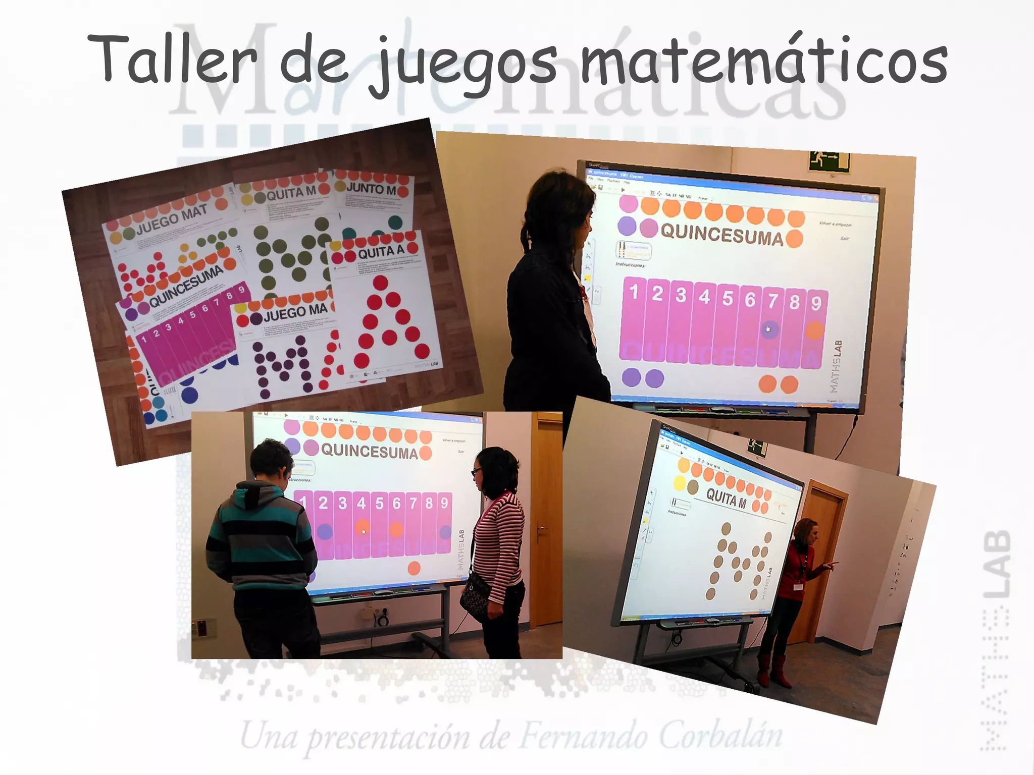 Taller de juegos matemáticos 