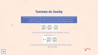 Aplicación de la derivada